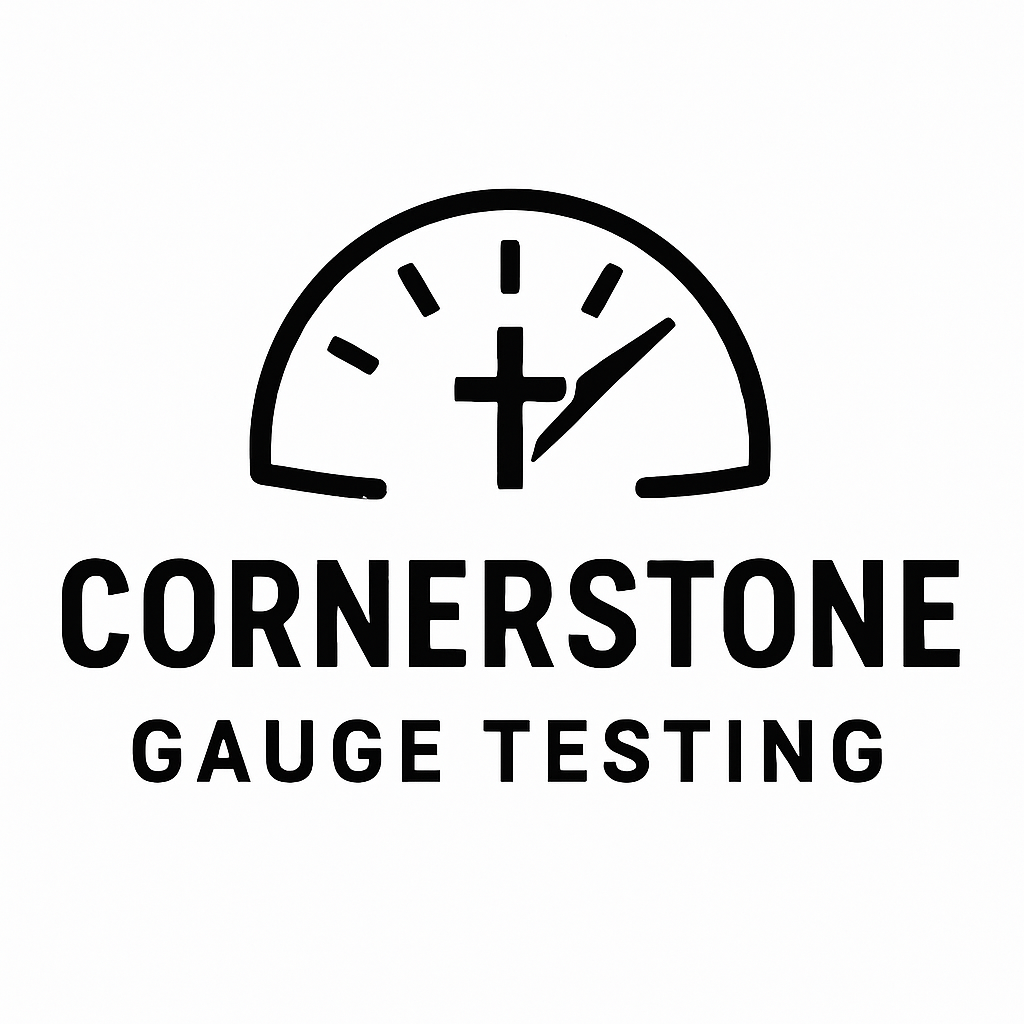 Cornerstone Gauge Testing Logo